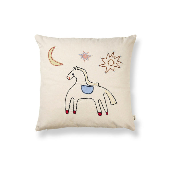 Naive Cushion - Ferm Living - Bedding + Pillows - Horse - HORNE
