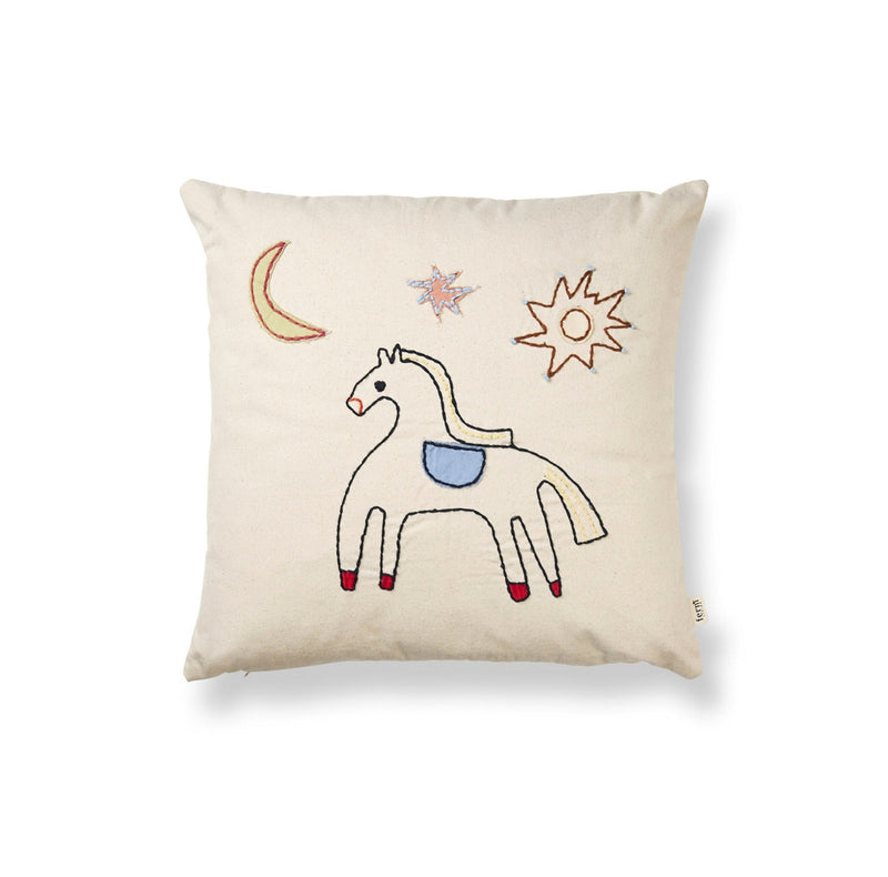 Naive Cushion - Ferm Living - Bedding + Pillows - Bird - HORNE