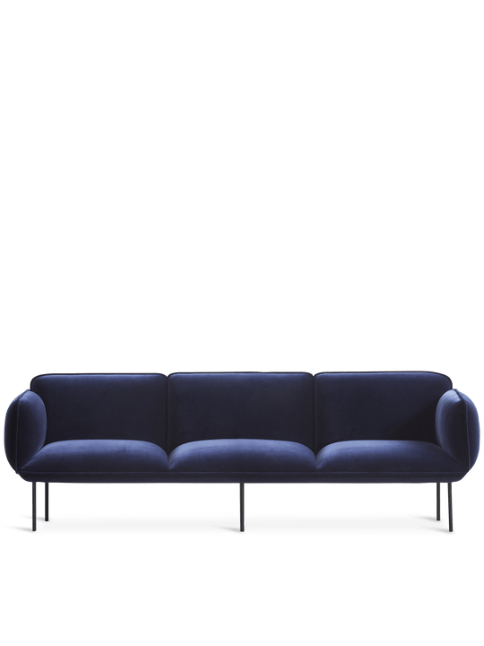Nakki 3-seater - Leather Price Group 3 - Woud