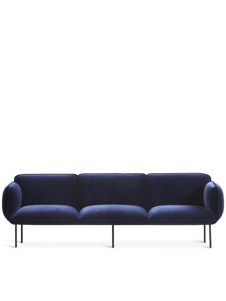 Nakki 3-seater - Leather Price Group 3 - Woud