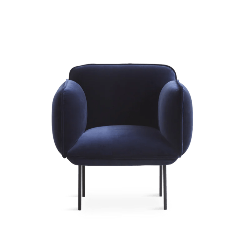 Nakki armchair - Woud Chairs - Gabriel Step Melange - 60011 - HORNE