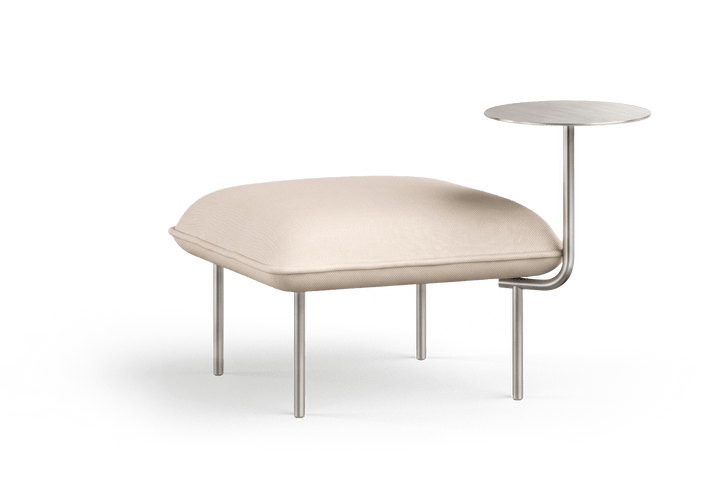 Nakki Modular Side Table - Stainless Steel - Woud