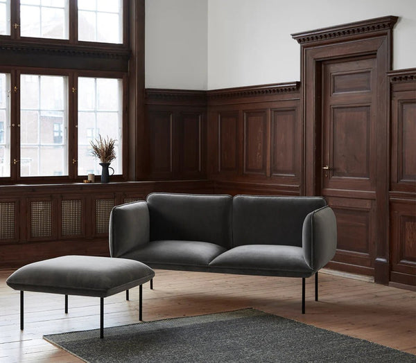 Nakki small 2 - seater - Woud Sofas - Gabriel Step Melange - 60011 - HORNE