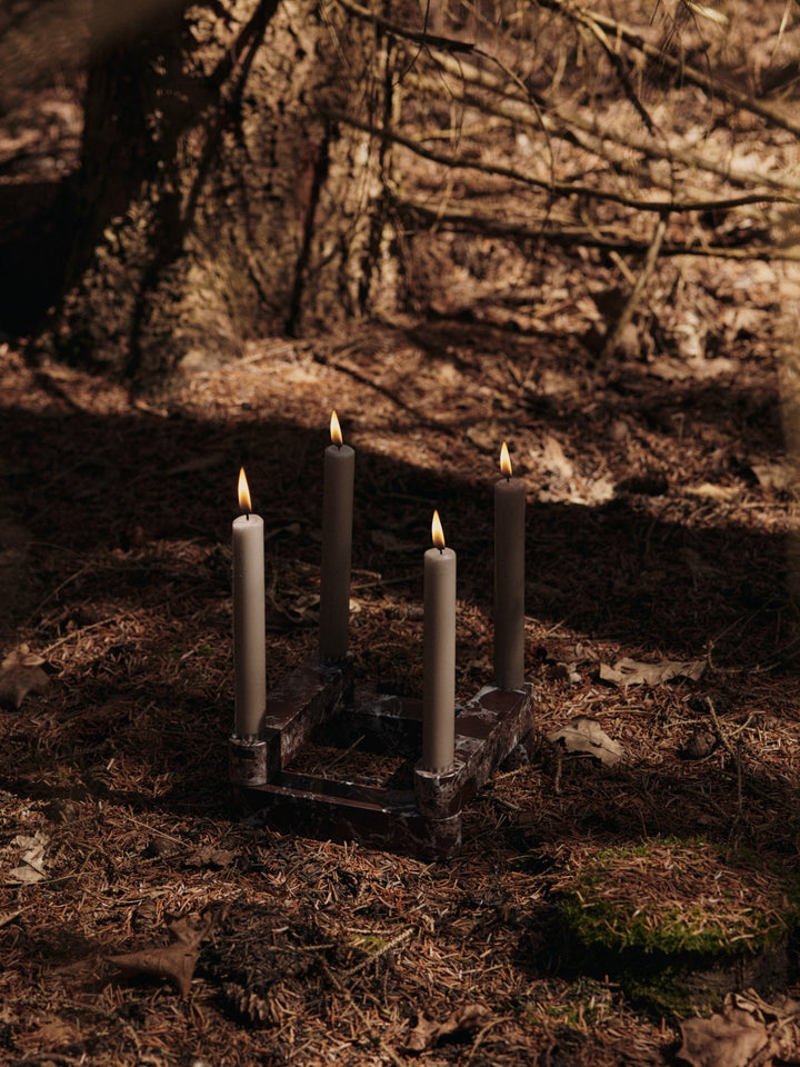 Newel Modular Candle Holder - Set of 4 - Rosso - Ferm Living Candle Holders - HORNE