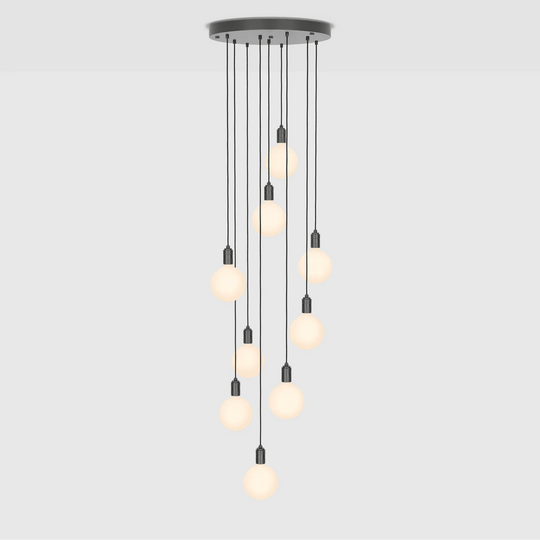 Nine Pendant + Sphere IV - Tala Cluster Pendants - Walnut - HORNE