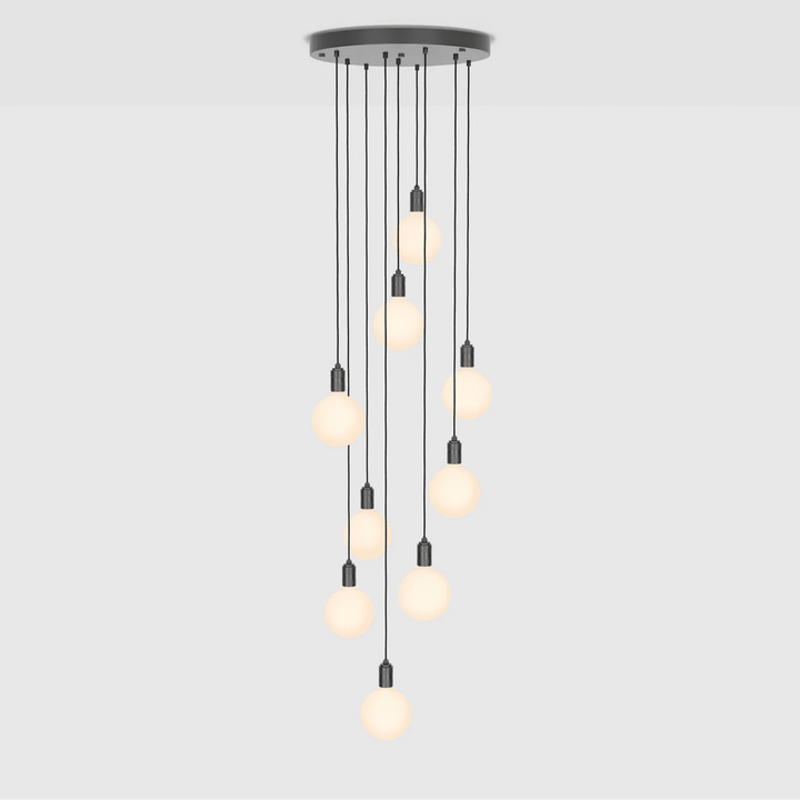 Nine Pendant + Sphere IV - Tala Cluster Pendants - Walnut - HORNE