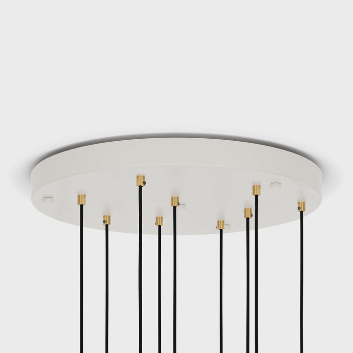 Nine Pendant + Sphere IV - Tala Cluster Pendants - Brass - HORNE