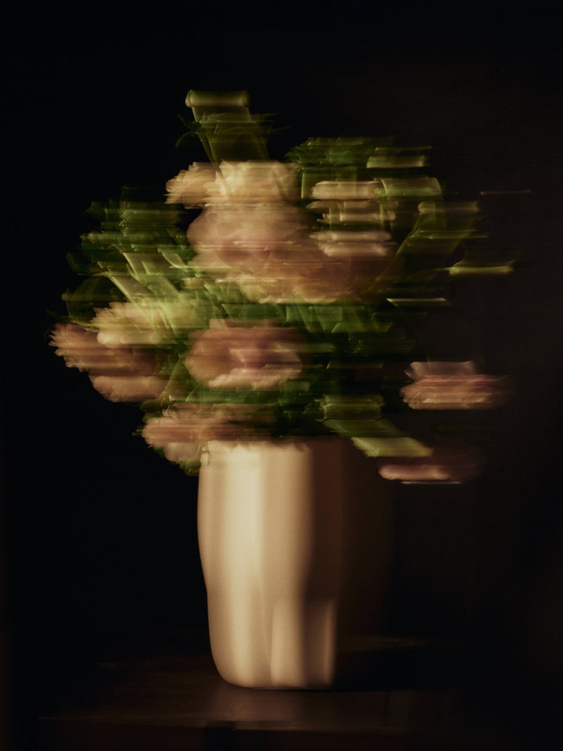 Nium Vase - H23 - Ferm Living Vases - Dark Sage - HORNE