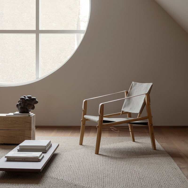 Nomad Chair - Oak, Natural Canvas - by We Do Wood
