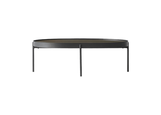 NoNo Table - Audo Copenhagen Tables + Desks - Large / Brown Glass - HORNE