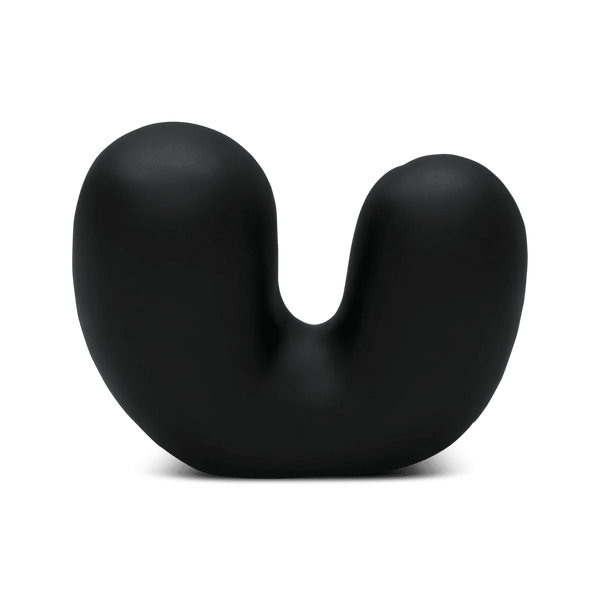 Noodle Macaroni Form Sculpture - Tina Frey Decorative Objects - Black - HORNE