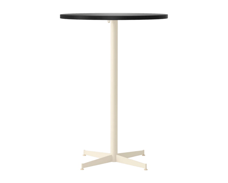 Nook Bar Table - Audo Copenhagen Tables + Desks - Ø24 in - Olive - Estremoz Marble - HORNE