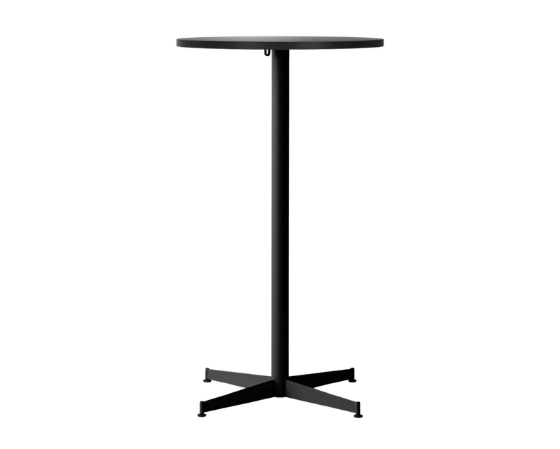 Nook Bar Table - Audo Copenhagen Tables + Desks - Ø24 in - Olive - Estremoz Marble - HORNE