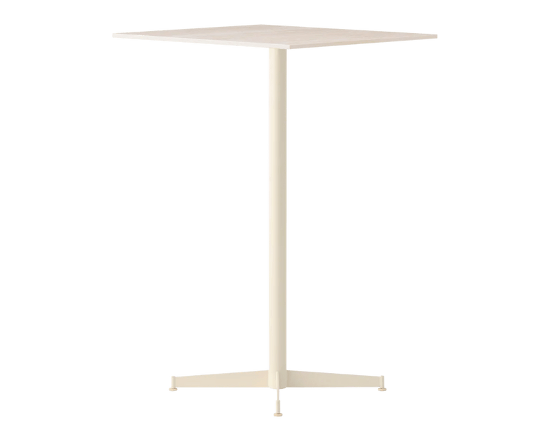 Nook Bar Table - Audo Copenhagen Tables + Desks - Ø24 in - Olive - Estremoz Marble - HORNE