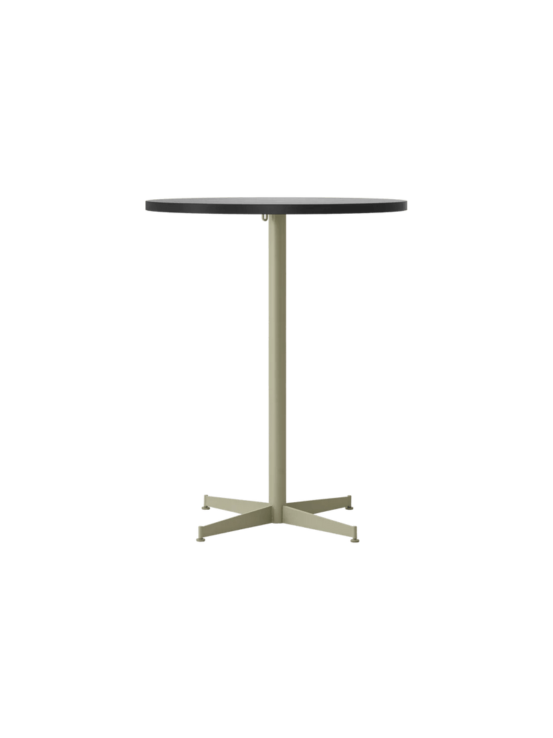 Nook Counter Table - Audo Copenhagen Tables + Desks - Ø24 in - Olive - Estremoz Marble - HORNE