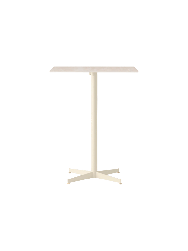 Nook Counter Table - Audo Copenhagen Tables + Desks - Ø24 in - Olive - Estremoz Marble - HORNE