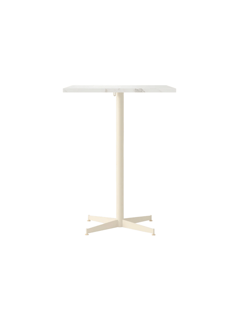 Nook Counter Table - Audo Copenhagen Tables + Desks - Ø24 in - Olive - Estremoz Marble - HORNE