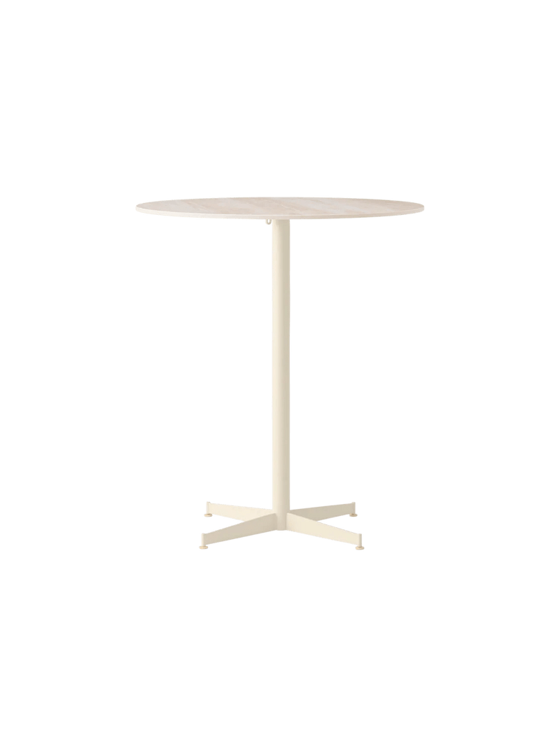 Nook Counter Table - Audo Copenhagen Tables + Desks - Ø24 in - Olive - Estremoz Marble - HORNE