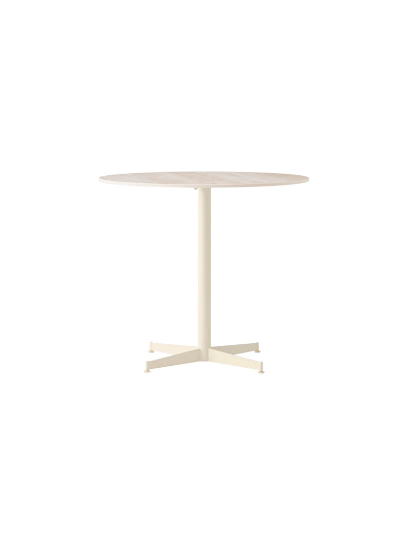 Nook Dining Table - Audo Copenhagen Tables + Desks - Ø24 in - Olive - Estremoz Marble - HORNE