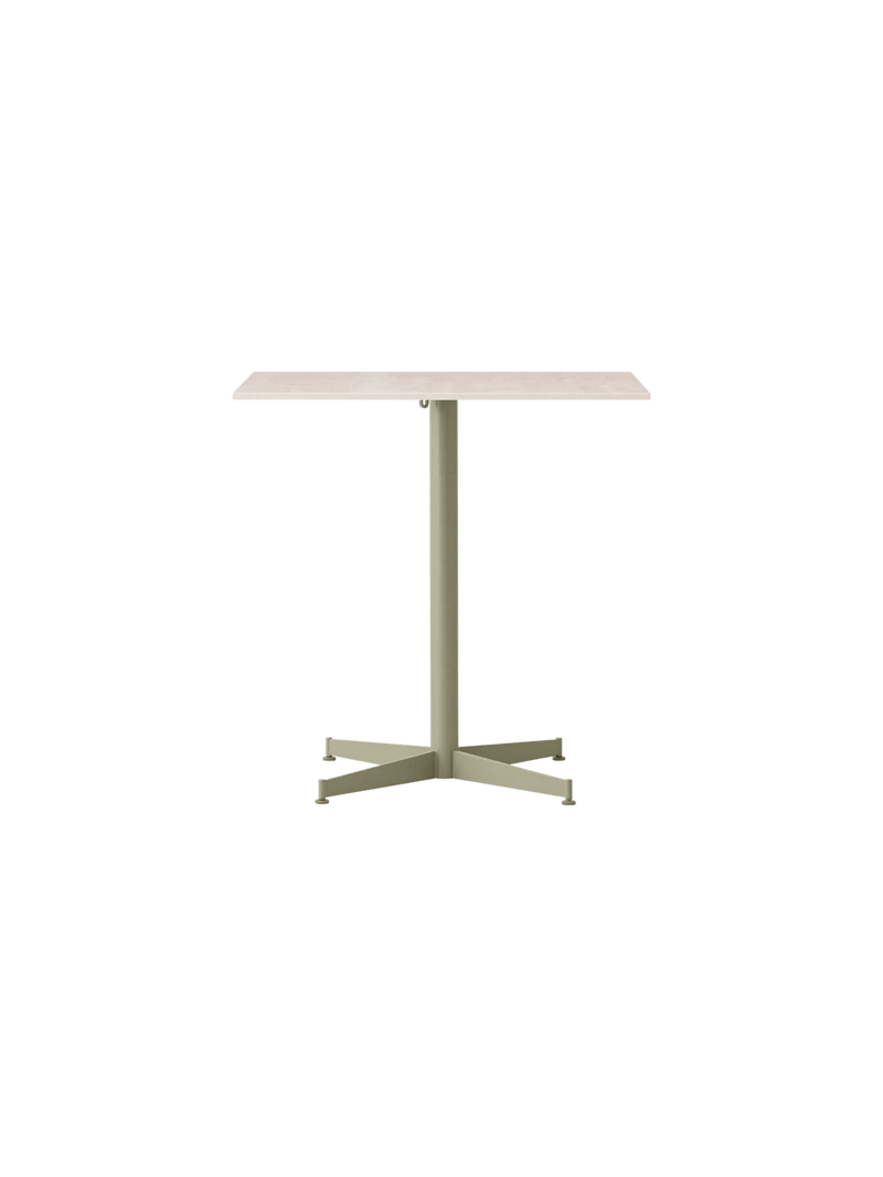 Nook Dining Table - Audo Copenhagen Tables + Desks - Ø24 in - Olive - Estremoz Marble - HORNE