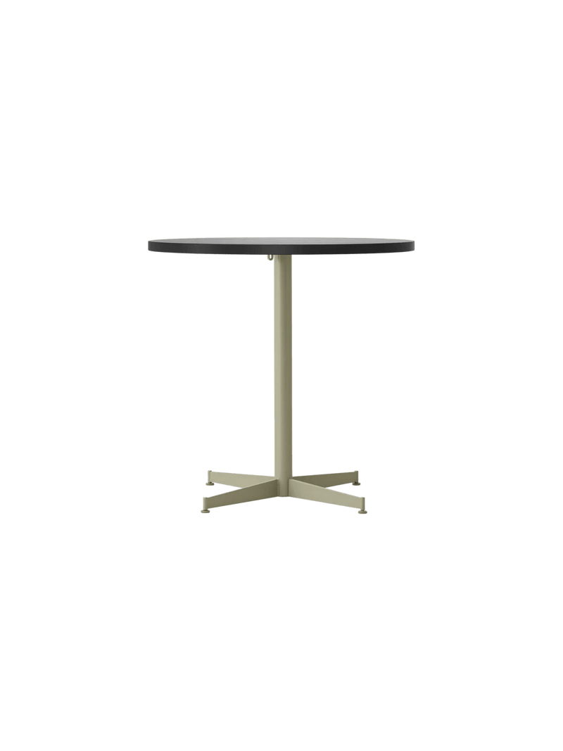 Nook Dining Table - Audo Copenhagen Tables + Desks - Ø24 in - Olive - Estremoz Marble - HORNE