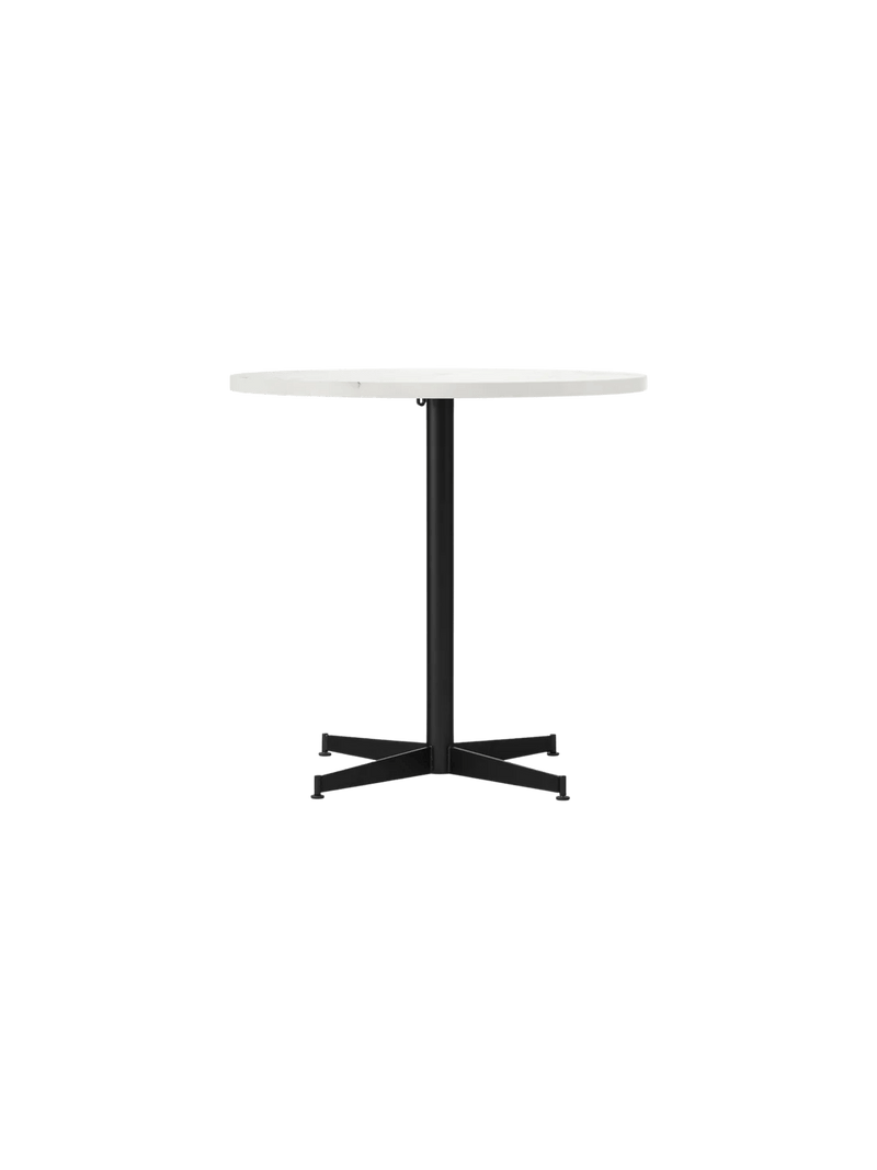 Nook Dining Table - Audo Copenhagen Tables + Desks - Ø24 in - Olive - Estremoz Marble - HORNE