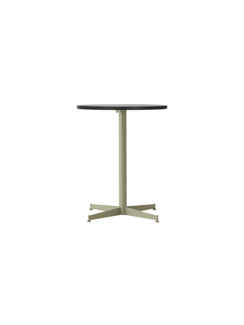 Nook Dining Table - Audo Copenhagen Tables + Desks - Ø24 in - Olive - Estremoz Marble - HORNE