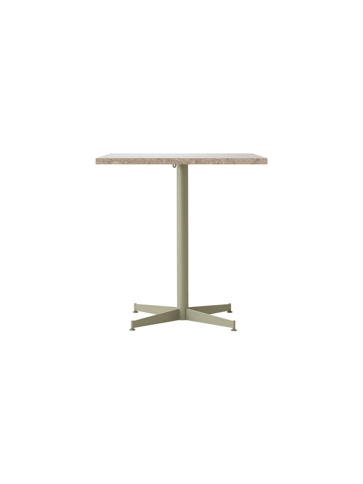 Nook Dining Table - Audo Copenhagen Tables + Desks - 28 x 24 in - Olive - Kunis Breccia - HORNE