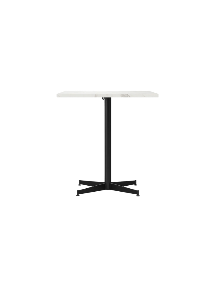 Nook Dining Table - Audo Copenhagen Tables + Desks - 28 x 24 in - Black - Estremoz Marble - HORNE