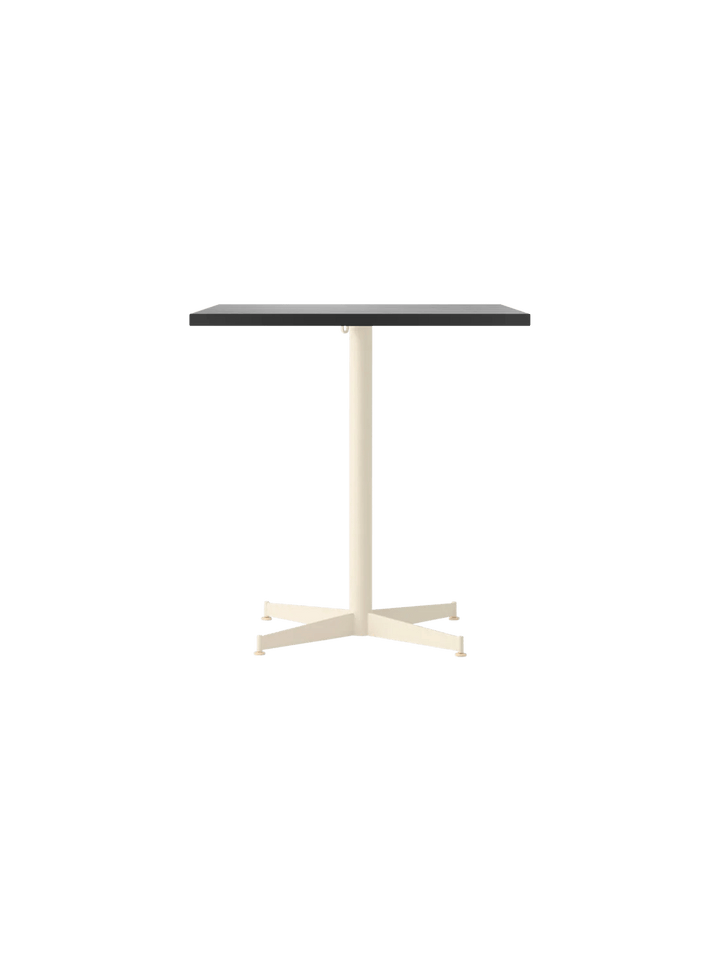 Nook Dining Table - Audo Copenhagen Tables + Desks - 28 x 24 in - Ivory - Black Oak - HORNE