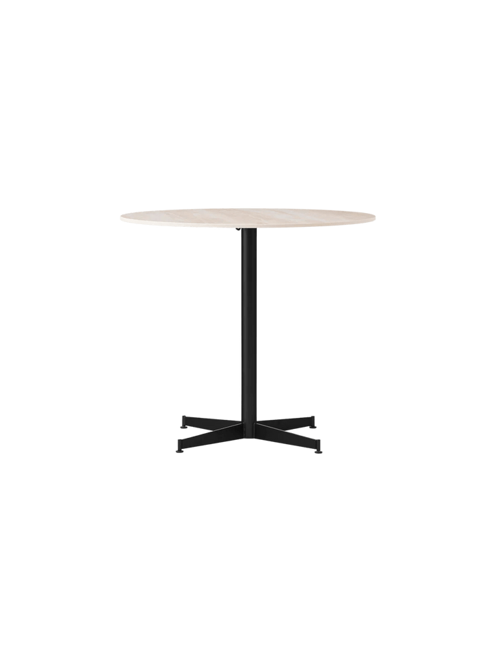 Nook Dining Table - Audo Copenhagen Tables + Desks - Ø32 in - Black - Ceramic Sand - HORNE