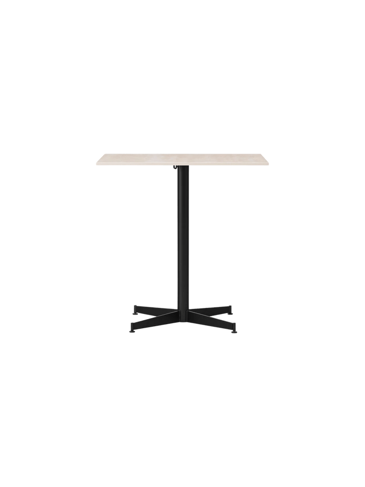 Nook Dining Table - Audo Copenhagen Tables + Desks - 28 x 24 in - Black - Ceramic Sand - HORNE