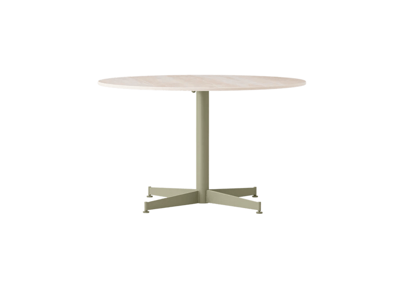 Nook Lounge Table - Audo Copenhagen Tables + Desks - Olive - Estremoz Marble - HORNE