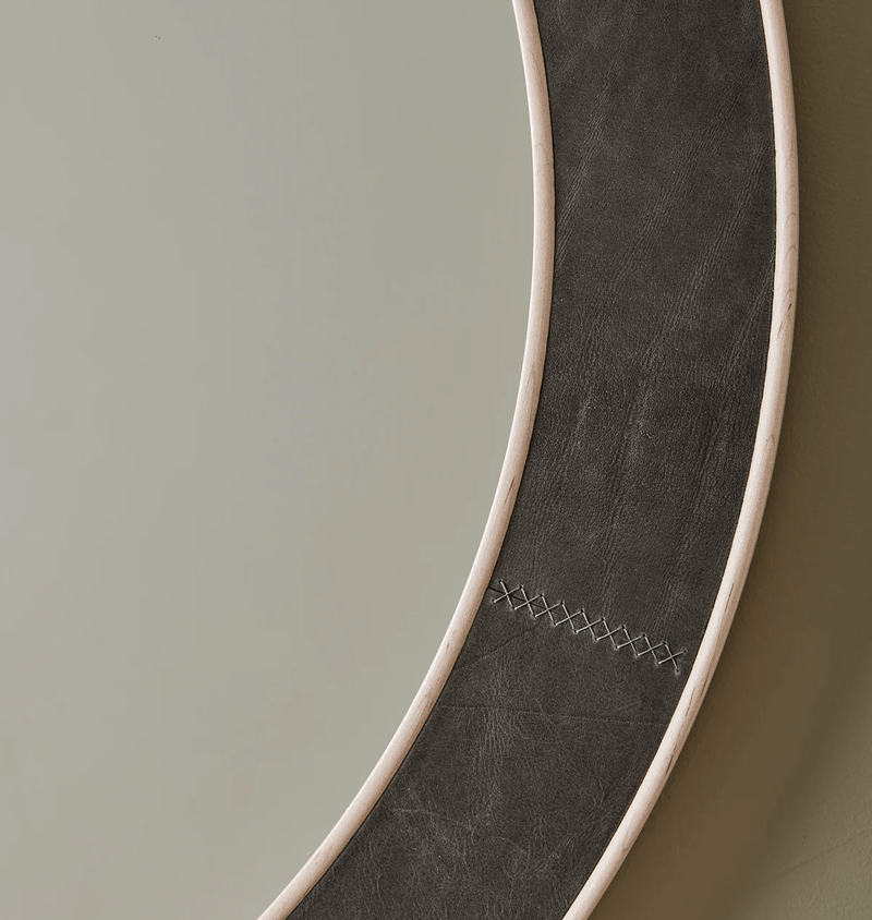 Norse Mirror - Circle - Lostine - Mirrors - Au Lait - HORNE