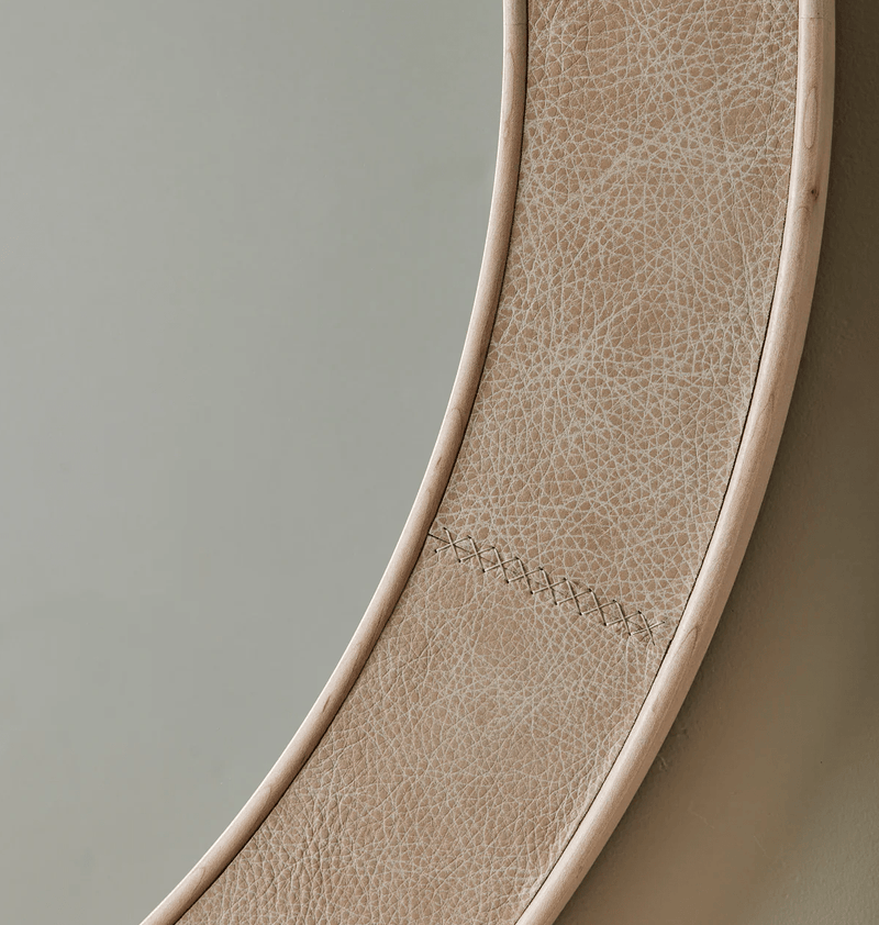 Norse Mirror - Circle - Lostine - Mirrors - Au Lait - HORNE