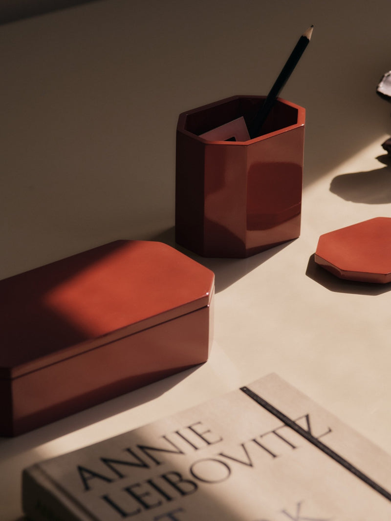 Nova Storage Box - Ferm Living Storage + Organization - 10 x 7.5 cm - HORNE