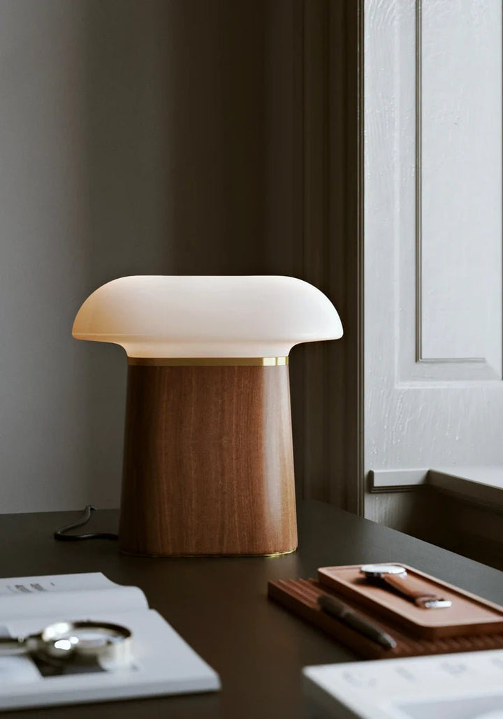 Nova Table Lamp - Woud - Table + Task - Ivory - HORNE