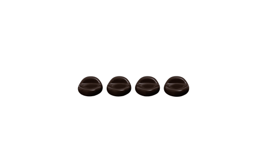Nube Planter Feet - Set of 4 - Ferm Living Kitchen + Table Linens - Carob Brown - HORNE