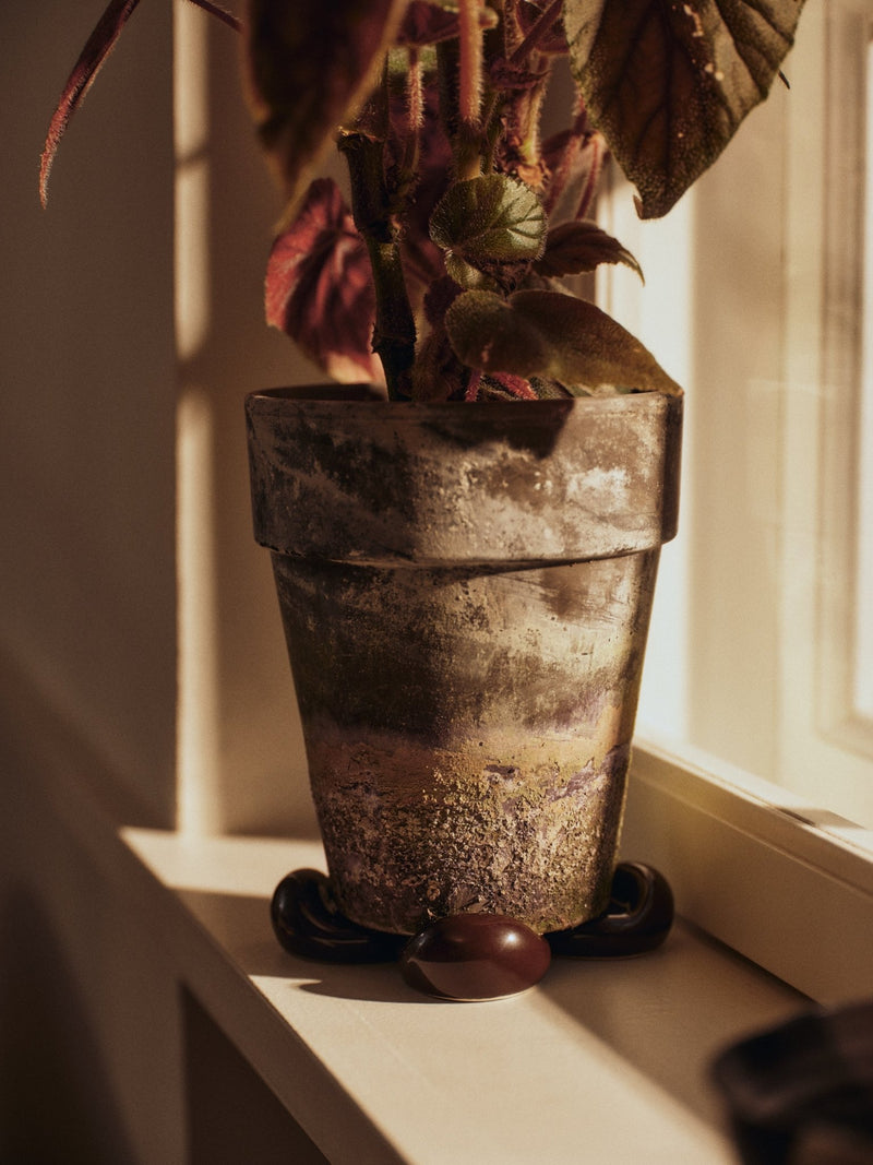 Nube Planter Feet - Set of 4 - Ferm Living Kitchen + Table Linens - Carob Brown - HORNE