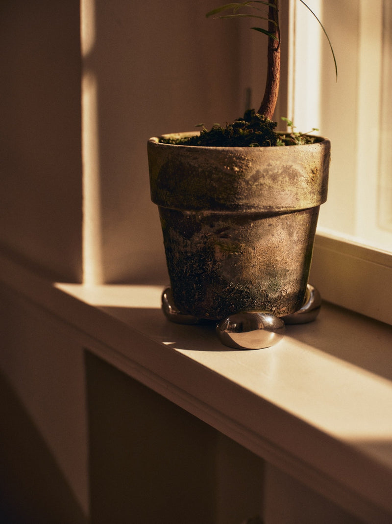 Nube Planter Feet - Set of 4 - Ferm Living Kitchen + Table Linens - Carob Brown - HORNE