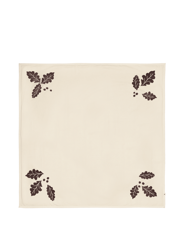 Oak Christmas Tree Blanket - Square - Ferm Living Art + Objects - HORNE