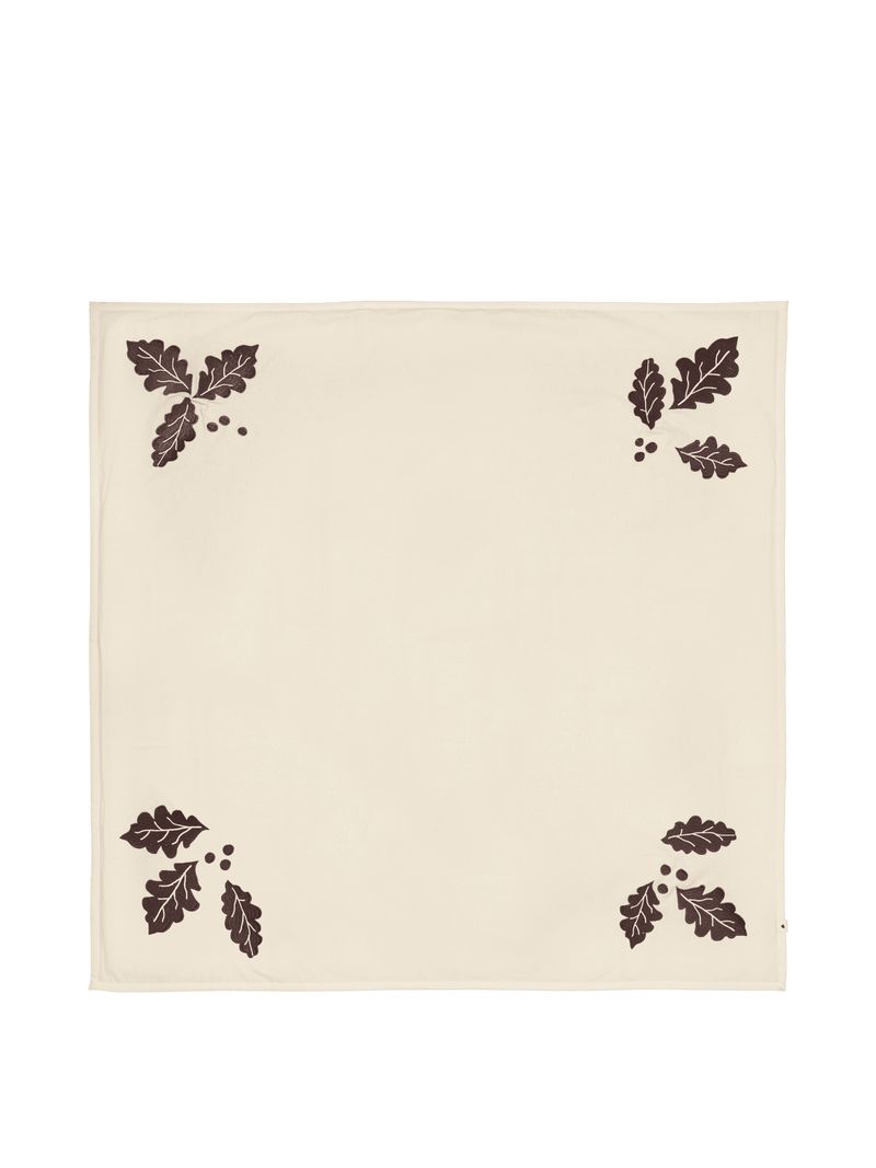 Oak Christmas Tree Blanket - Square - Ferm Living Art + Objects - HORNE