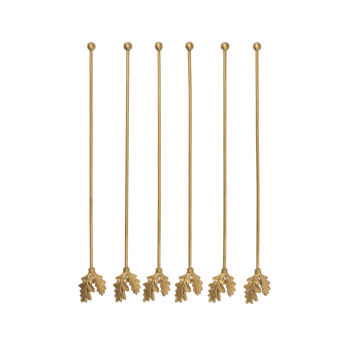Oak Leaf Stir Sticks - Default Title - Ferm Living