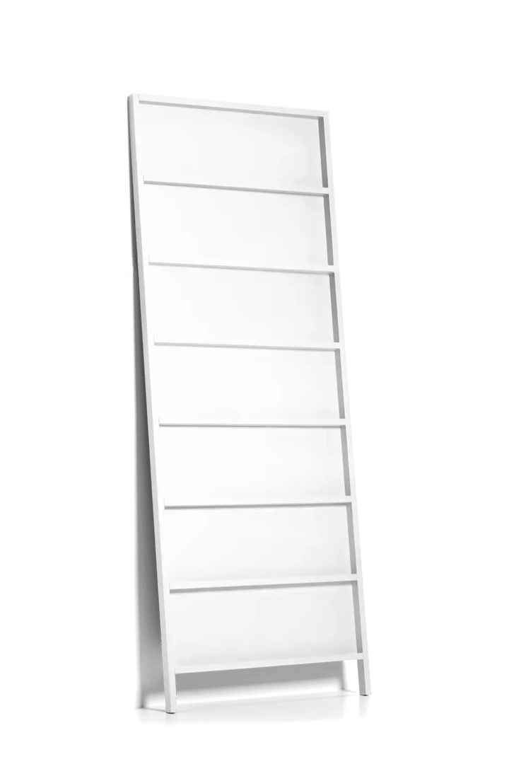 Oblique Wall Shelf - Moooi Shelving - Big - Ral 9010 (pure white) - HORNE