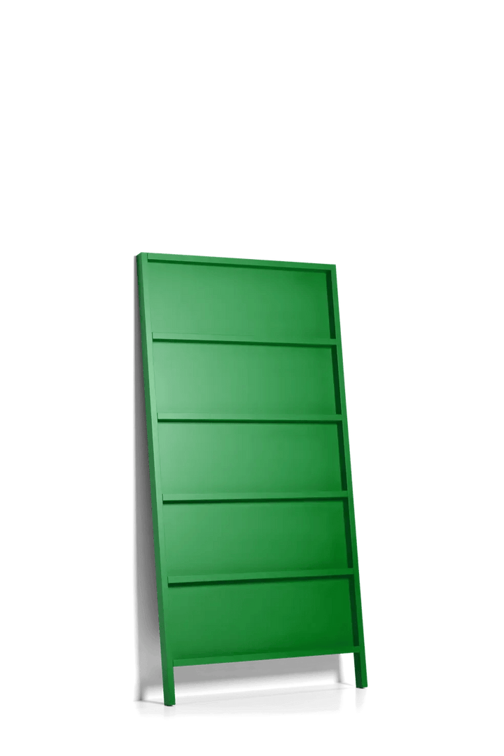 Oblique Wall Shelf - Moooi Shelving - Small - Ral 6016 (turquoise green) - HORNE
