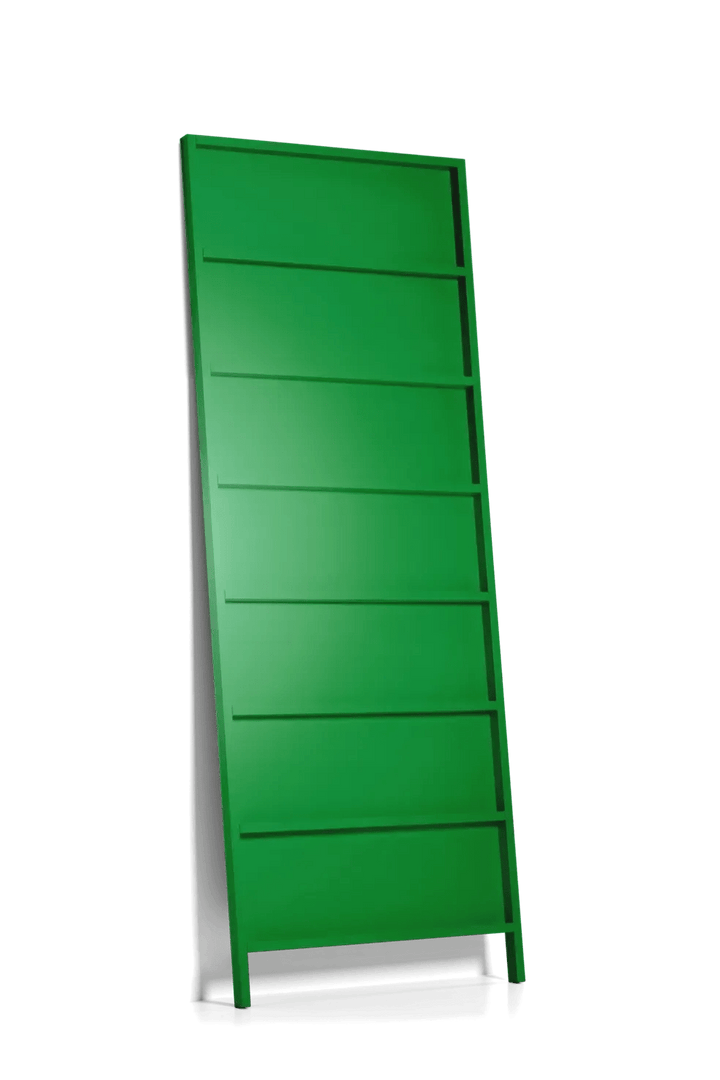 Oblique Wall Shelf - Moooi Shelving - Big - Ral 6016 (turquoise green) - HORNE