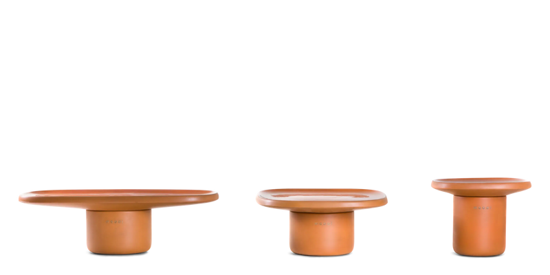 Obon Table - Moooi Tables - Grey - RECTANGULAR LOW - HORNE