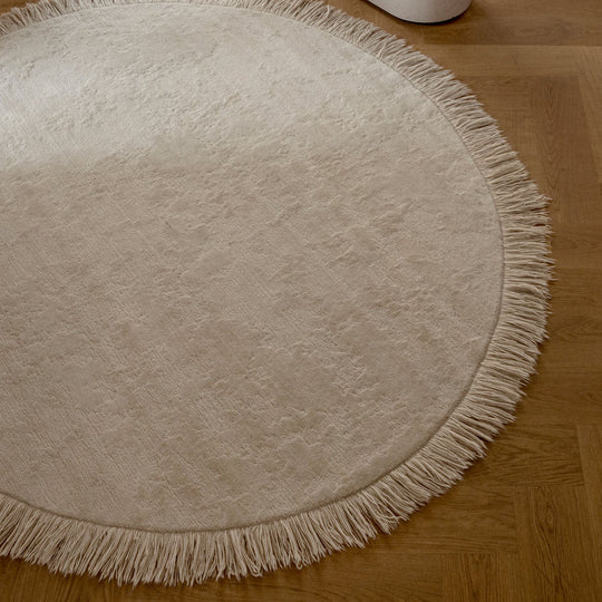 Oceanic Reef rug in Beige 215x245 (7.1' x 8')