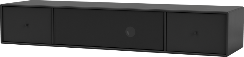 Octave II TV & Sound Bench - Wall Mounted - Montana - Sideboards + Cabinets - Anthracite - HORNE