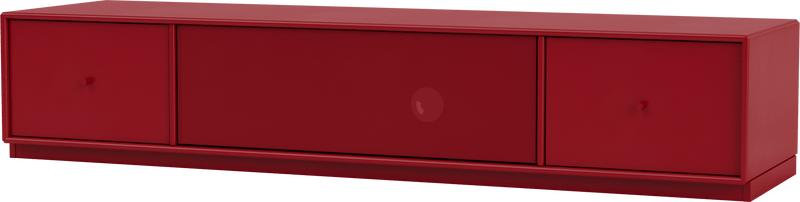 Octave II TV & Sound Bench - With Plinth Base - Montana - Sideboards + Cabinets - Anthracite - 1.2